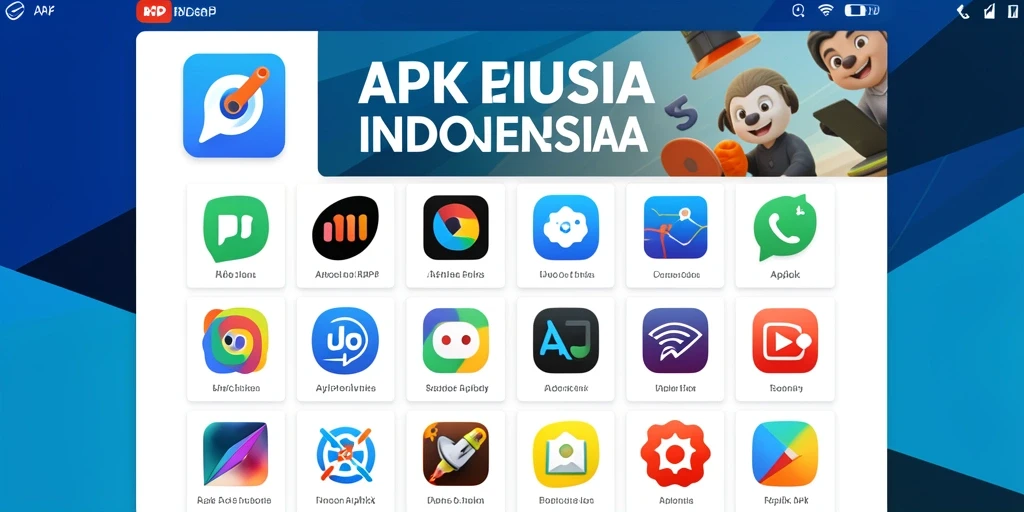 Tampilan utama yang menarik dan mudah diakses.