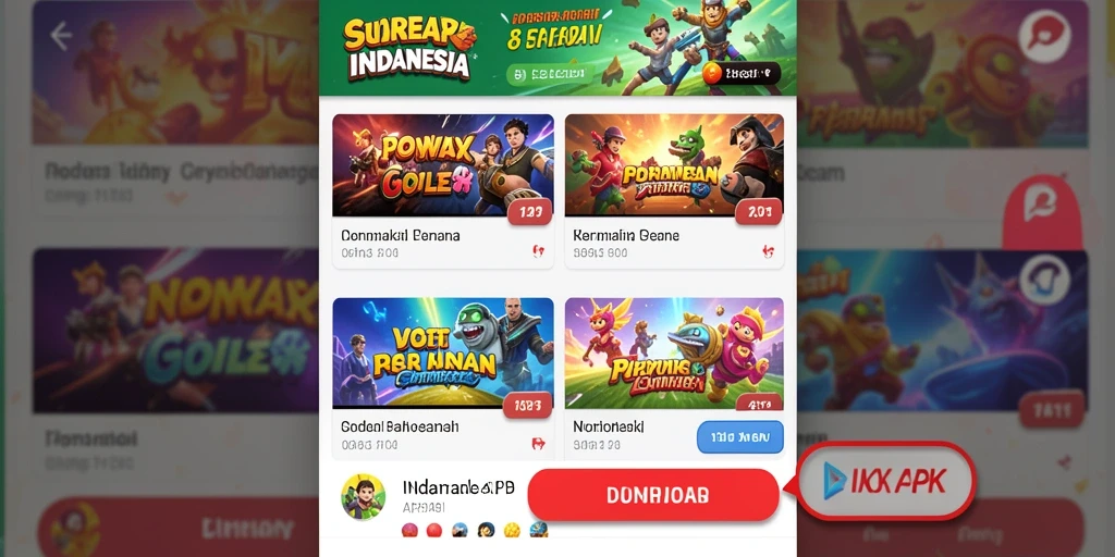 Tampilan awal MEGAHOKI yang menarik dan futuristik.