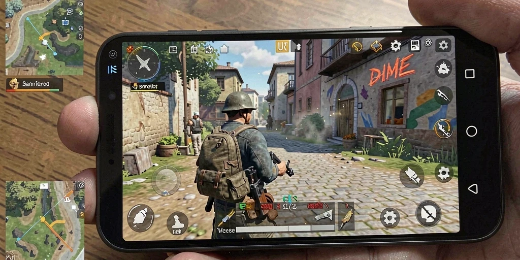 Screenshot menampilkan aksi seru dalam permainan.