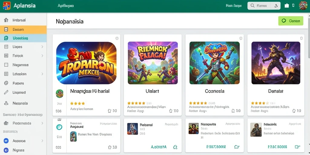 Tampilan antarmuka yang user-friendly.