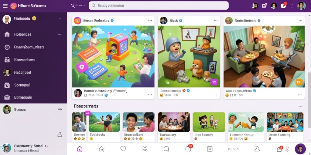 Tampilan antarmuka yang modern dan mudah dinavigasi.